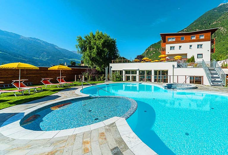 4 Sterne Vitalpina Hotel Waldhof 39020 Partschins - Vinschgau in Südtirol
